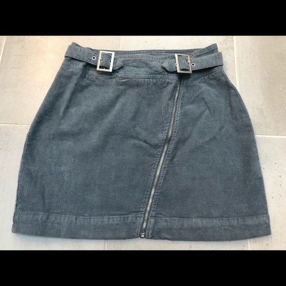 Urban Outfitters Harmony Corduroy Zip Up Skirt - Picture 2 of 3